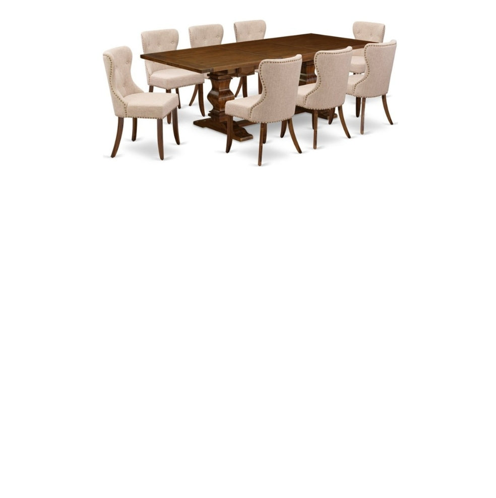 Buy 8 Seater Dining Table Set Online in Pakistan ApnaFurniture.pk ...