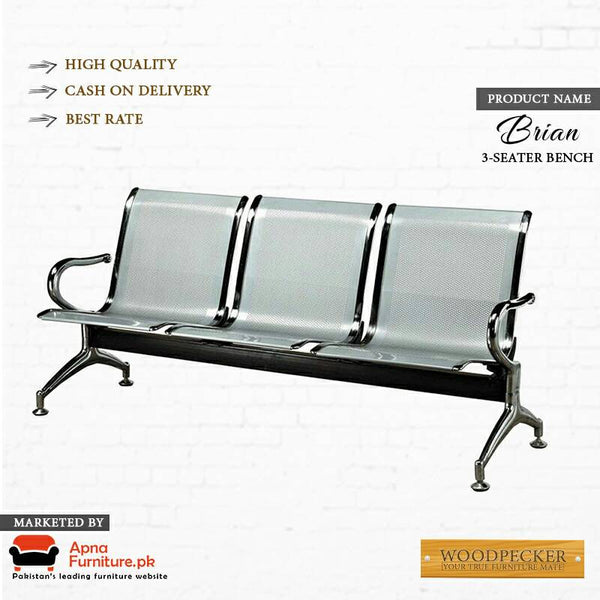 Brian 3 Seater Bench Apnafurniture.pk WOODPECKER