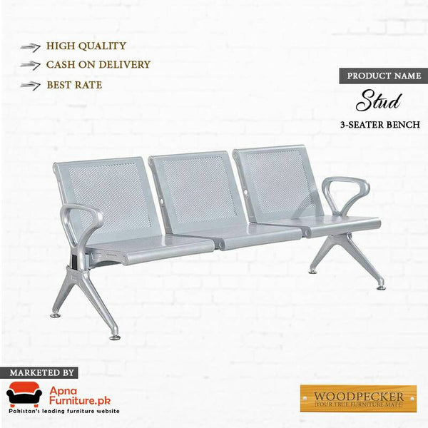 Stud - Three Seater Bench Apnafurniture.pk WOODPECKER