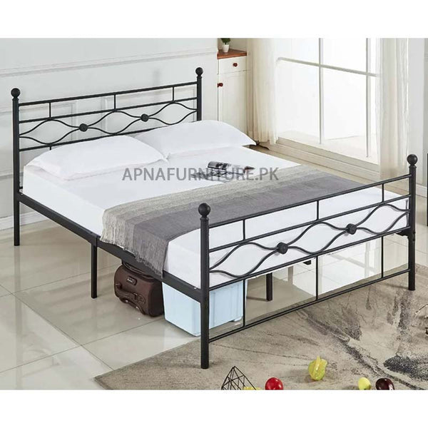 Buy Linda Iron Bed at Best Price Online in Pakistan on Apnafurniture.pk