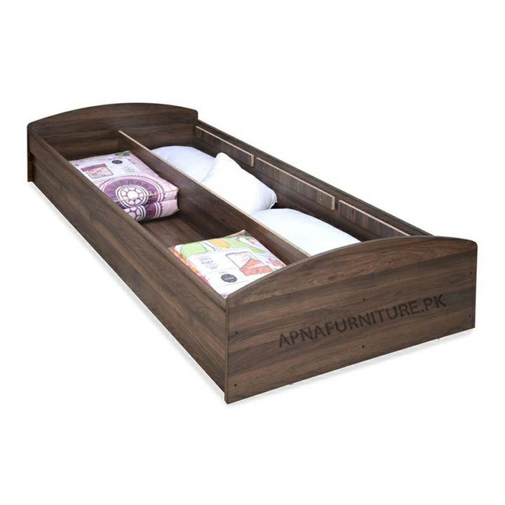 Buy Evan Storage Single Bed at Best Price Online in Pakistan on Apnafurniture.pk