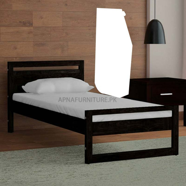 Buy Eric Single Bed (Solid Wood) at Best Price Online in Pakistan on Apnafurniture.pk