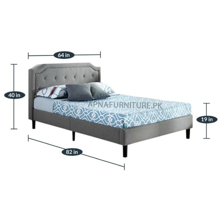 Buy Aega Double Bed at Best Price Online in Pakistan on Apnafurniture.pk