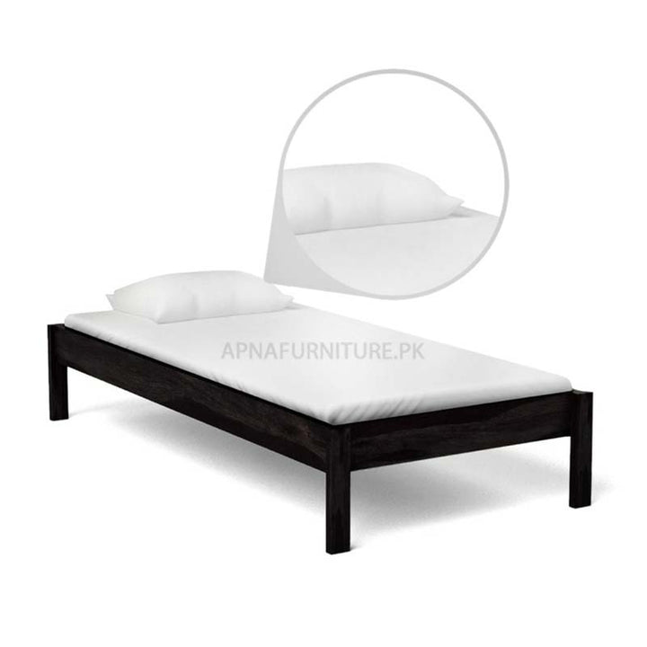 Oliver Single Bed (Solid Wood) Apnafurniture.pk Single Beds