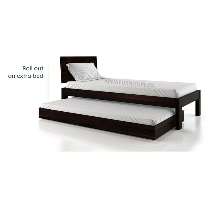 Aaron Single Bed (Solid Wood) Apnafurniture.pk Single Beds
