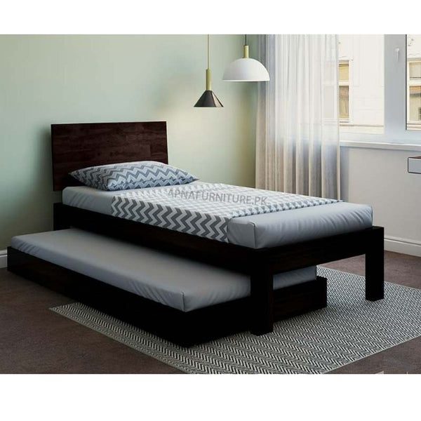 Aaron Single Bed (Solid Wood) Apnafurniture.pk Single Beds