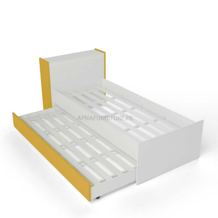 Hunter Single Bed with Sliding Trundle Apnafurniture.pk Single Beds