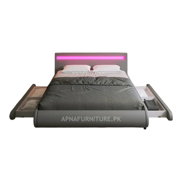 Tropical Storage Double Bed Apnafurniture.pk New Double Bed Prices in Lahore