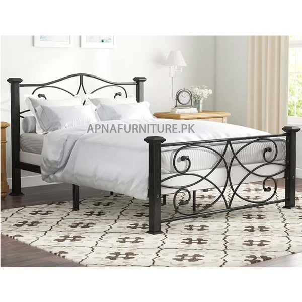 Buy Tori Iron Bed at Best Price Online in Pakistan on Apnafurniture.pk