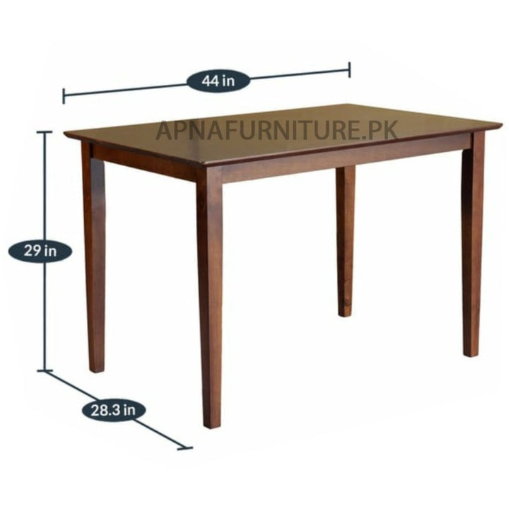 Buy Aldo 4 Seater Dining Table Set at Best Price Online in Pakistan on Apnafurniture.pk
