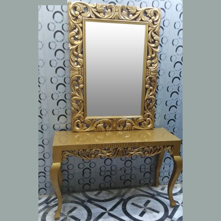 Cortes Console Table and Mirror Apnafurniture.pk Mirror