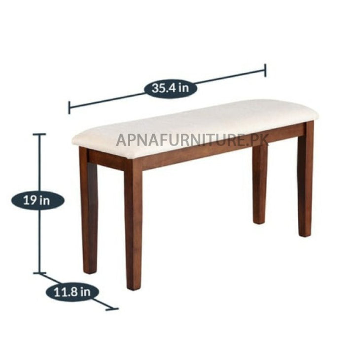 Buy Aldo 4 Seater Dining Table Set at Best Price Online in Pakistan on Apnafurniture.pk