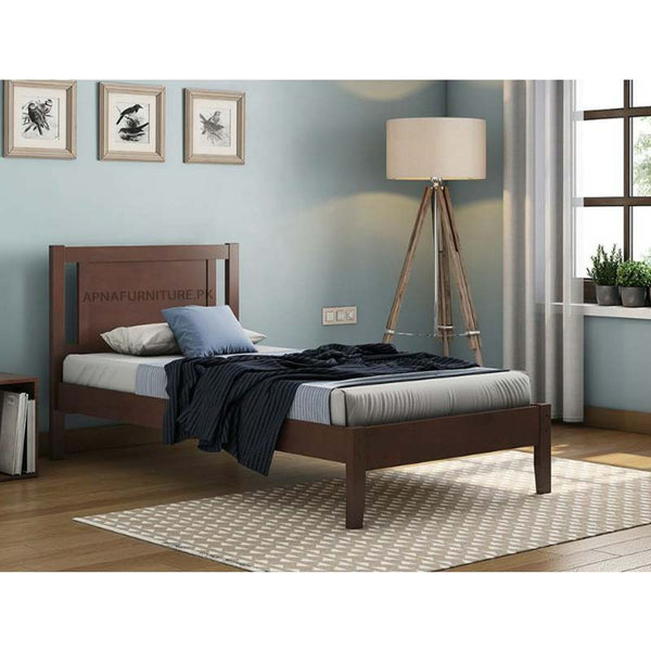 Buy Blake Single Bed (Solid Wood) at Best Price Online in Pakistan on Apnafurniture.pk