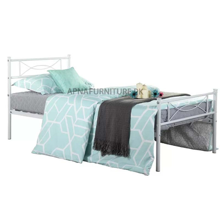 Buy Laney Iron Bed at Best Price Online in Pakistan on Apnafurniture.pk