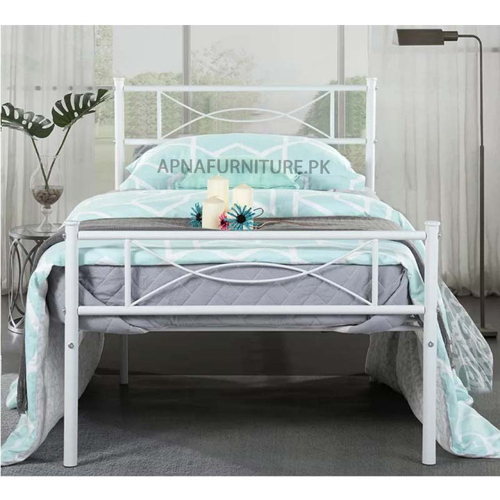 Buy Laney Iron Bed at Best Price Online in Pakistan on Apnafurniture.pk