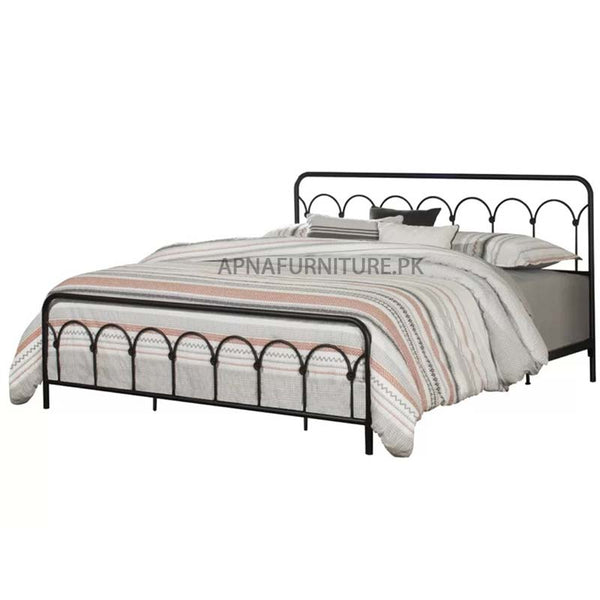 Buy Perla Iron Bed at Best Price Online in Pakistan on Apnafurniture.pk