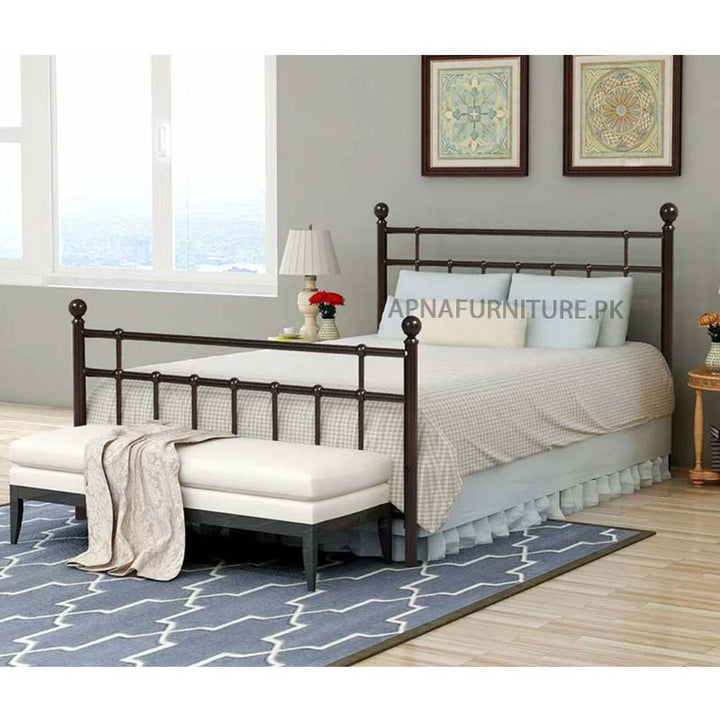 Buy Amari Iron Bed at Best Price Online in Pakistan on Apnafurniture.pk
