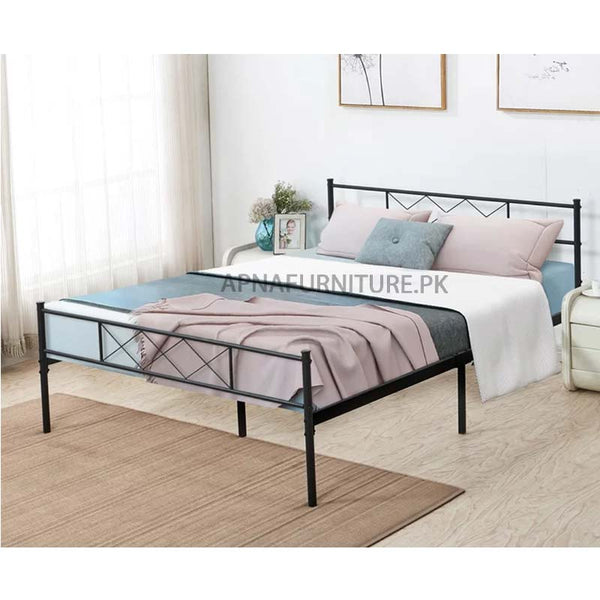 Buy Vera Iron Bed at Best Price Online in Pakistan on Apnafurniture.pk