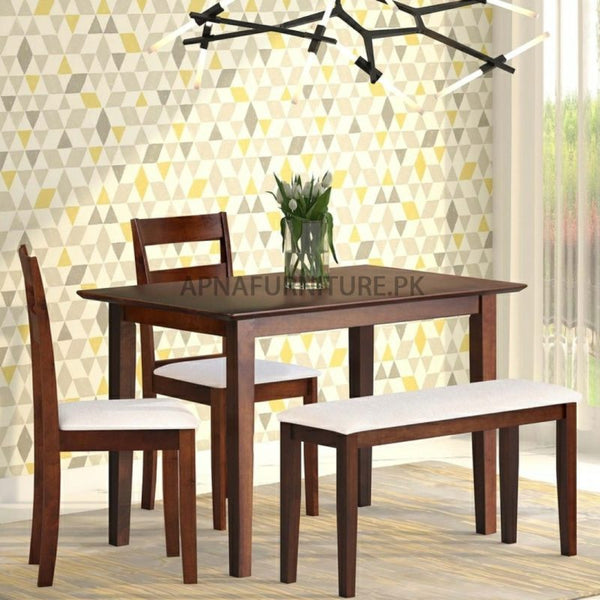 Buy Aldo 4 Seater Dining Table Set at Best Price Online in Pakistan on Apnafurniture.pk