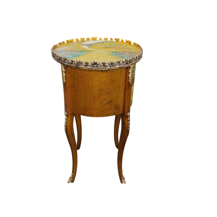 Buy Ivan BedSide Table (Hand Painted) at Best Price Online in Pakistan on Apnafurniture.pk