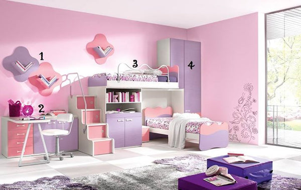 Buy Girly Bedroom Set at Best Price Online in Pakistan on Apnafurniture.pk