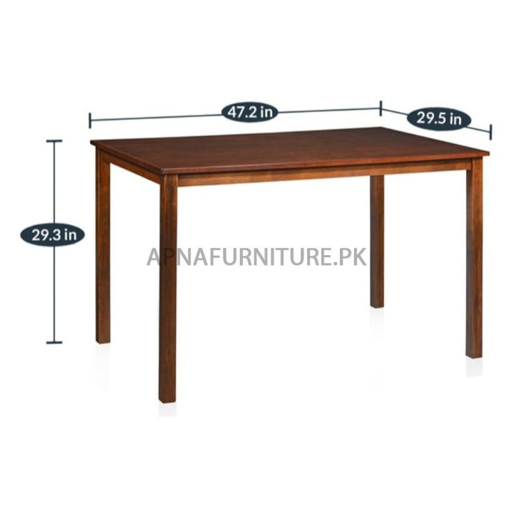 Buy James 4 Seater Dining Table Set at Best Price Online in Pakistan on Apnafurniture.pk