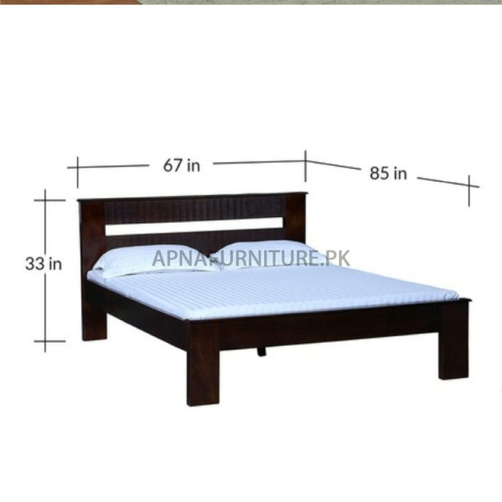 Buy George Double Bed at Best Price Online in Pakistan on Apnafurniture.pk