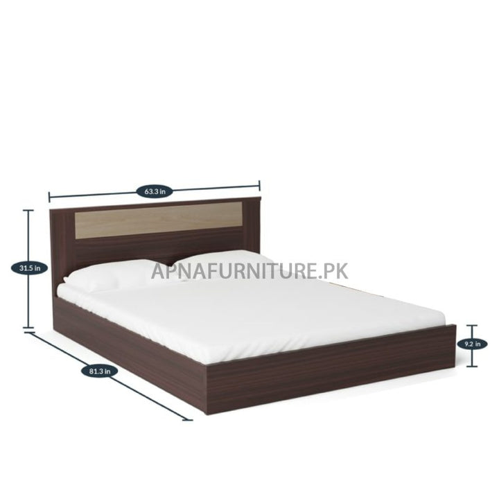 Buy Nova Double Bed at Best Price Online in Pakistan on Apnafurniture.pk