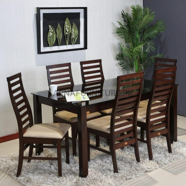 Nivea 6 Seater Dining Table Set Apnafurniture.pk Drawing Room Furniture