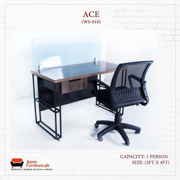 Buy Ace Office Table or Workstation at Best Price Online in Pakistan on Apnafurniture.pk