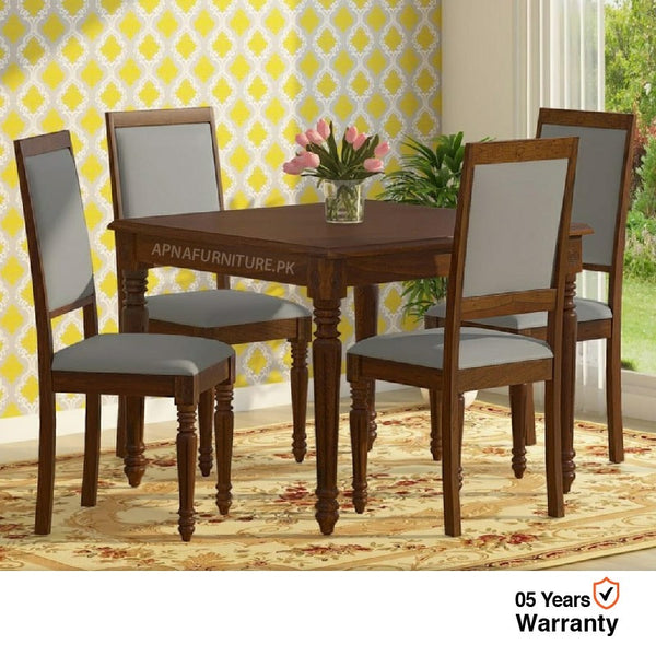 Buy Albie Four Seater Dining Table at Best Price Online in Pakistan on Apnafurniture.pk