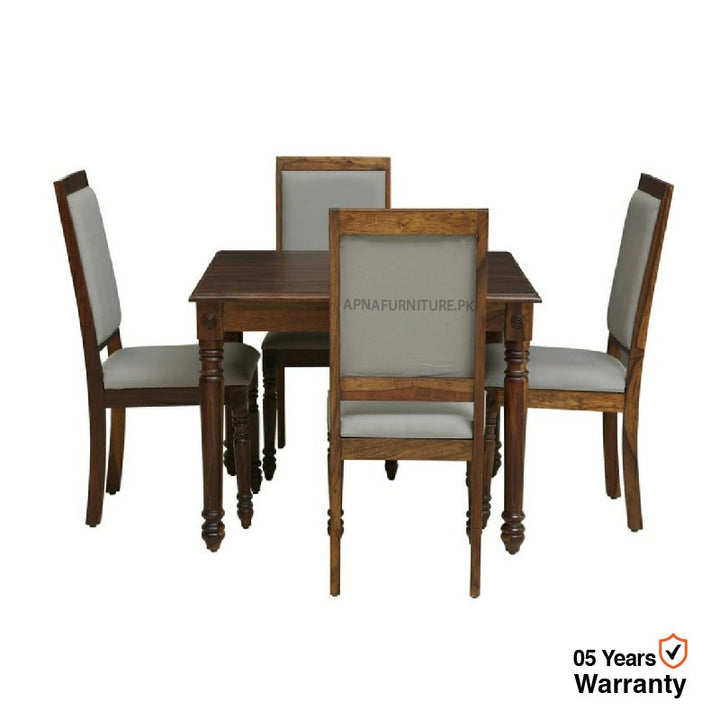 Buy Albie Four Seater Dining Table at Best Price Online in Pakistan on Apnafurniture.pk
