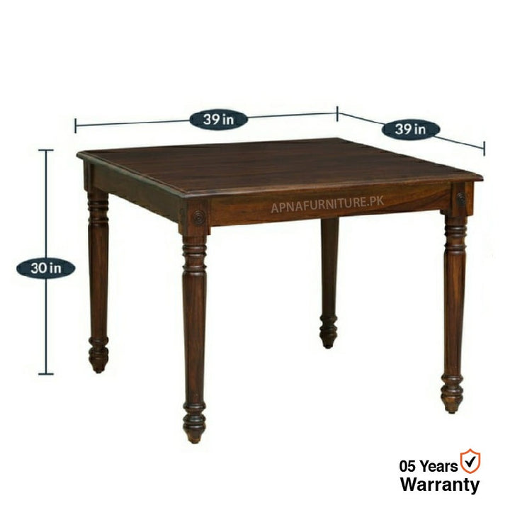 Buy Albie Four Seater Dining Table at Best Price Online in Pakistan on Apnafurniture.pk