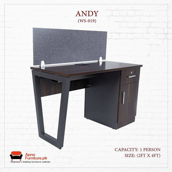 Buy Andy Office Table or Workstation at Best Price Online in Pakistan on Apnafurniture.pk