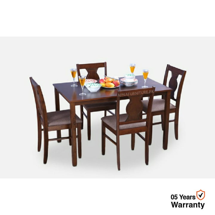 Buy Archie Four Seater Dining Table at Best Price Online in Pakistan on Apnafurniture.pk