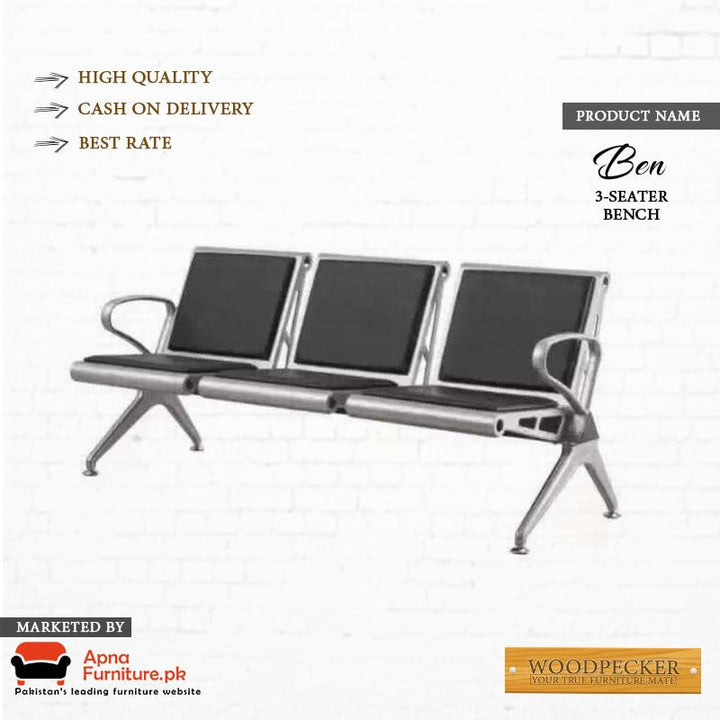 Ben 3 Seater Bench Apnafurniture.pk WOODPECKER
