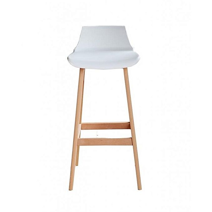 Buy Benni Bar Stool - White at Best Price Online in Pakistan on Apnafurniture.pk