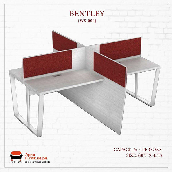 Buy Bentley Office Tabe or Workstation at Best Price Online in Pakistan on Apnafurniture.pk