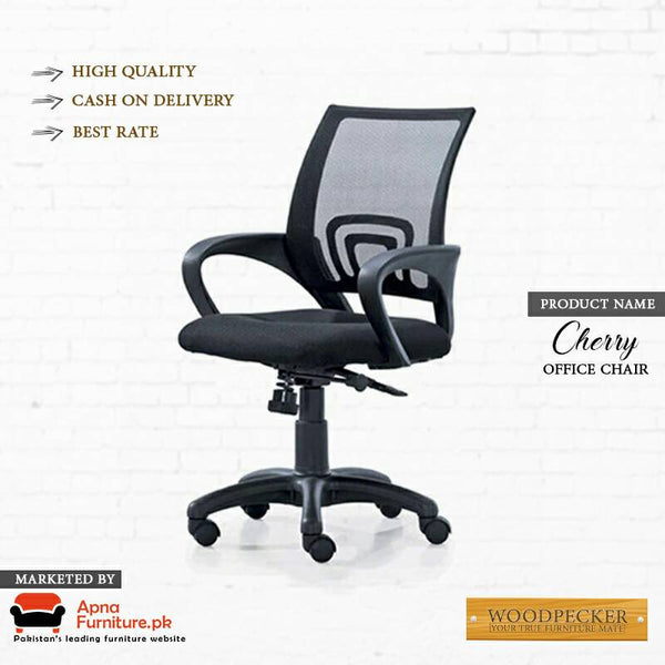 Cherry Office Chair Apnafurniture.pk WOODPECKER