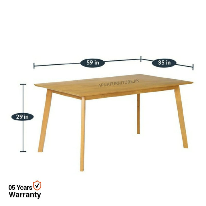 Buy Citrine Six Seater Dining Table at Best Price Online in Pakistan on Apnafurniture.pk