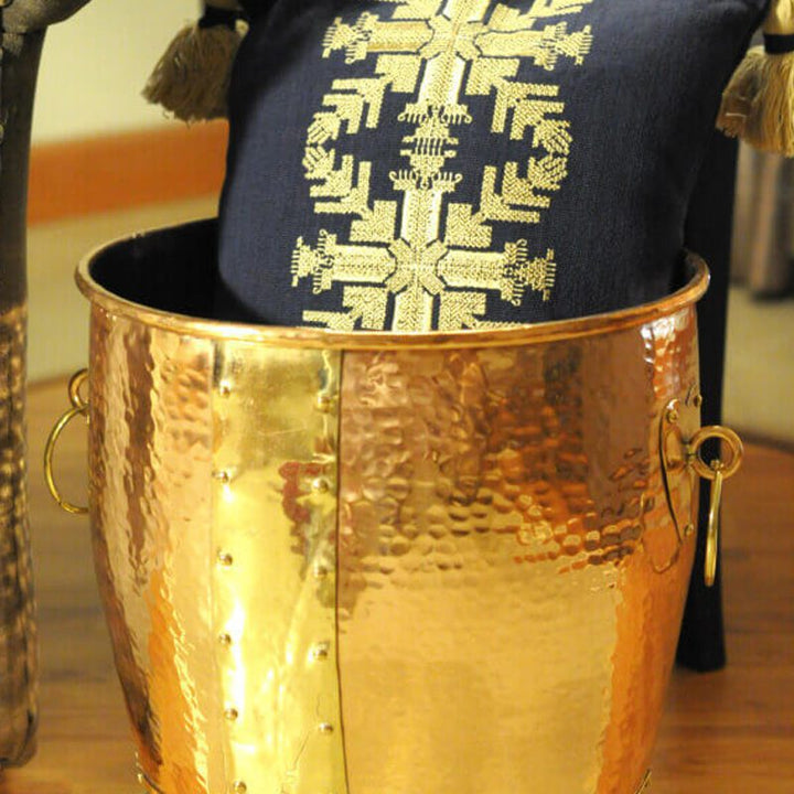 Buy Copper Bucket Planter at Best Price Online in Pakistan on Apnafurniture.pk