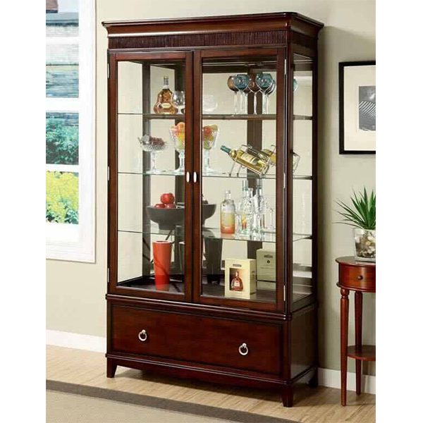Buy Crystal Cabinet with Drawers at Best Price Online in Pakistan on Apnafurniture.pk