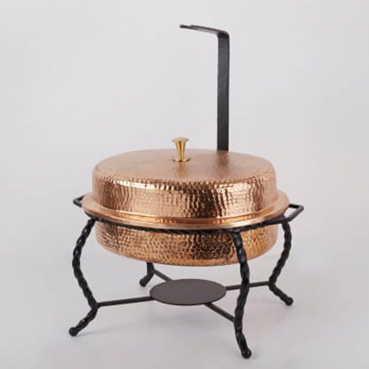 Buy Danak Beaten Chafing Copper Dish at Best Price Online in Pakistan on Apnafurniture.pk