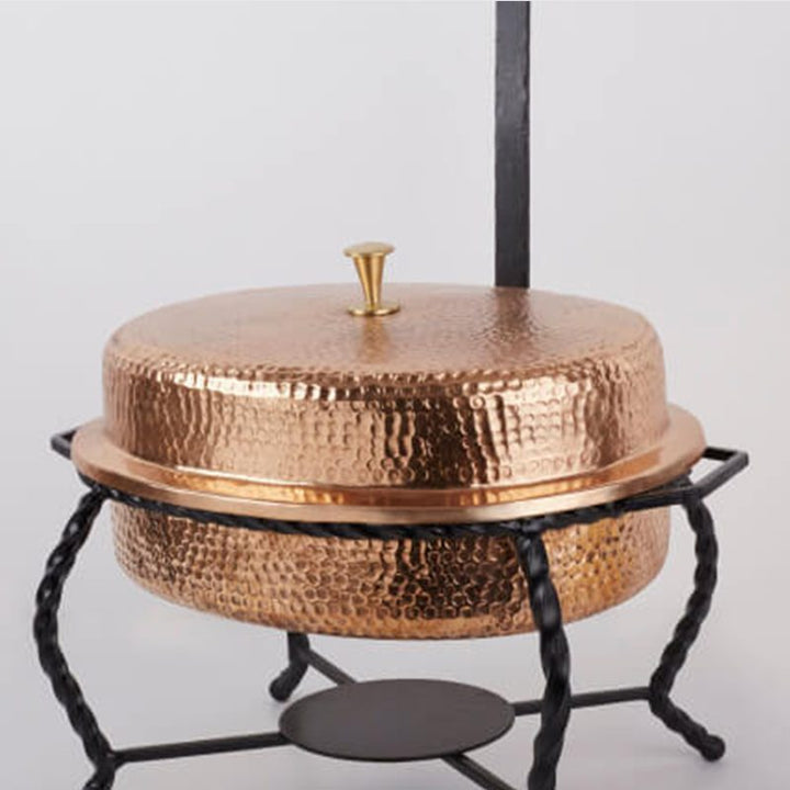 Buy Danak Beaten Chafing Copper Dish at Best Price Online in Pakistan on Apnafurniture.pk