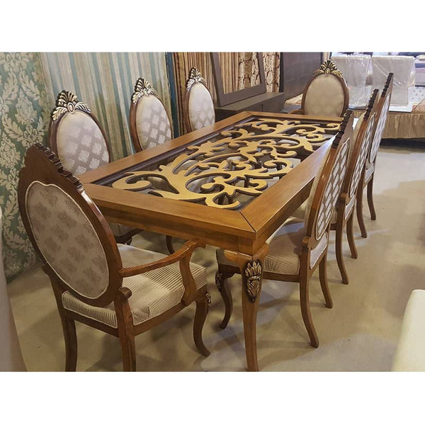 Buy Dining Table (Sheesham Wood) at Best Price Online in Pakistan on Apnafurniture.pk