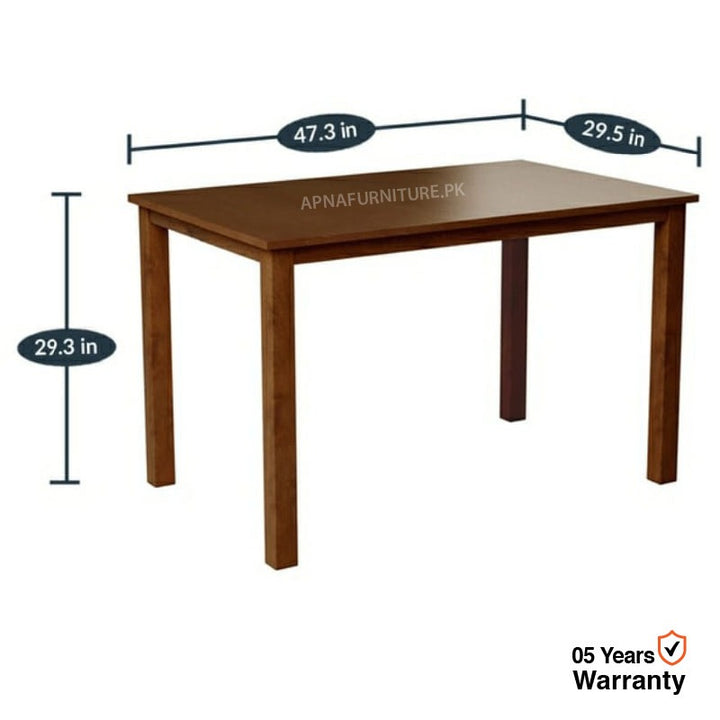 Buy Ellis Four Seater Dining Table at Best Price Online in Pakistan on Apnafurniture.pk