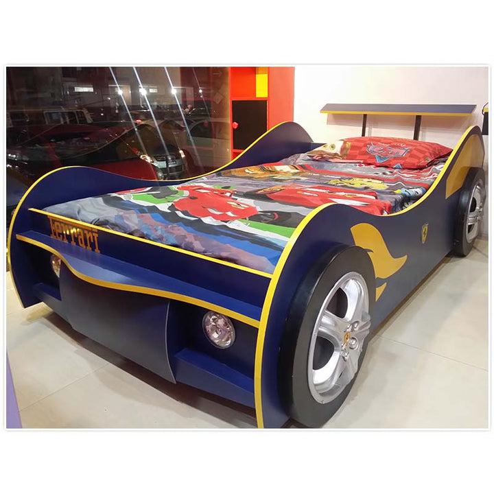 Buy Ferrari car bed (blue) at Best Price Online in Pakistan on Apnafurniture.pk