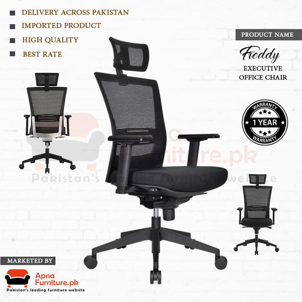 Freddy Executive Office Chair Apnafurniture.pk WOODPECKER