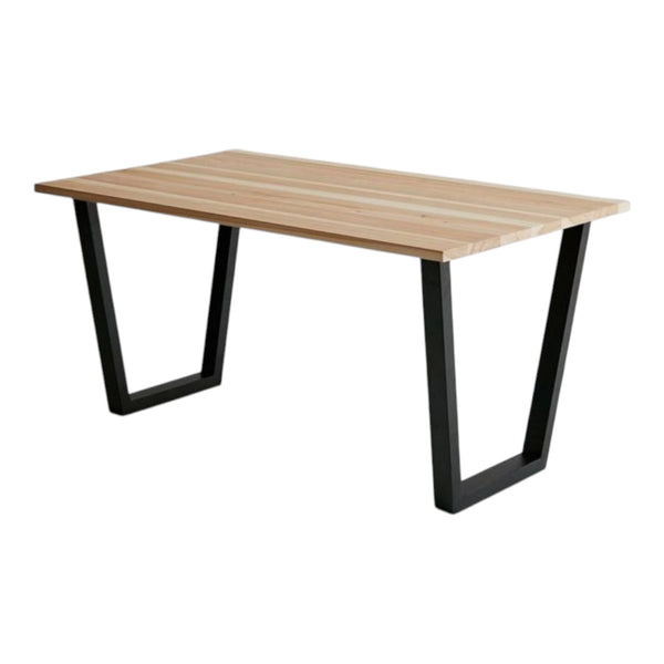 Lake Restaurant Table (4.5 ft x 2.5 ft - 4 Persons) - Iron Base)