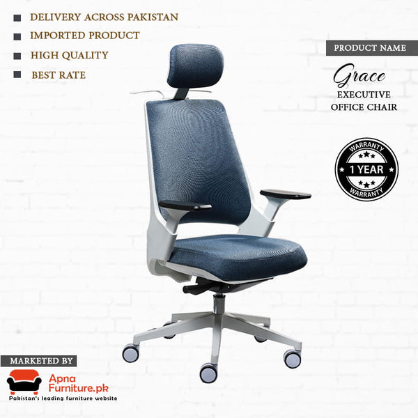 Buy Grace Executive Office Chair at Best Price Online in Pakistan on Apnafurniture.pk
